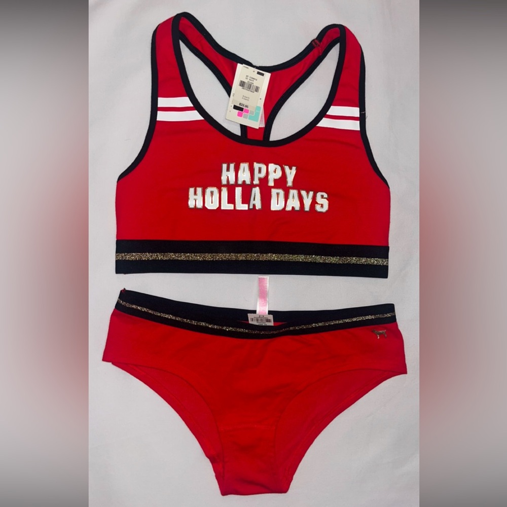 Victoria’s Secret bra & panty Christmas set